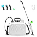 2 Gallon Electric Garden Sprayer Battery Powered 3 Nozzles Ergonomic Handle USB Rechargeable